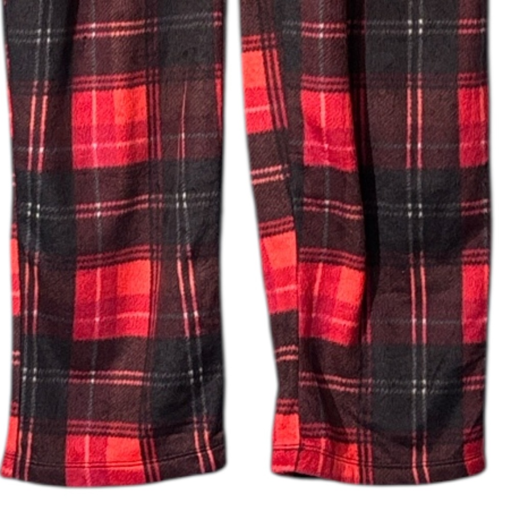 Cuddl Duds Red and Black Plaid Pants - Picture 10 of 10